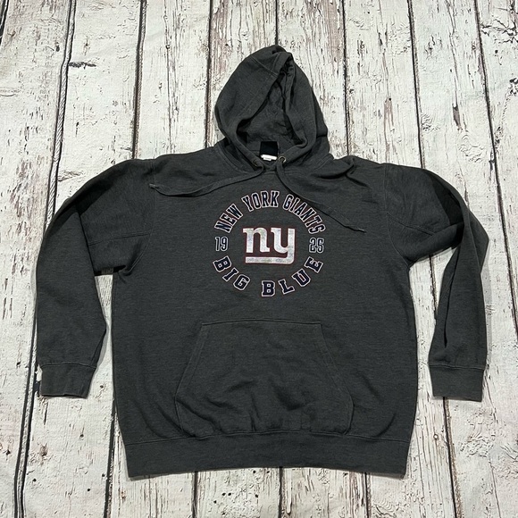 New York Giants NFL Football Big Blue Hoodie Jumper Sweatshirt - Picture 1 of 6